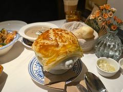 酥烤脆皮玉米浓汤-夏朵餐厅(丁香店)