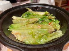 虾酱啫生菜煲-尚一汤·粤菜海鲜(环球港店)