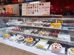 面包甜点陈列柜-85度C(石狮德辉店)