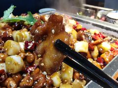 宫保鸡丁烤鱼（清江鱼/斤）-锦尚阁烤鱼(望京新荟城店)