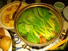 生烫鸡毛菜-卢大鲜鱼头捞饭(美利广场店)