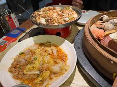 蒜蓉粉丝蒸娃娃菜-船梆煮•蒸汽海鲜·炉火烤肉(五四广场店)