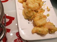 葱香大虾球-添福来墨鱼饺子 · 海鲜东北菜(大连星海·黄浦路店)