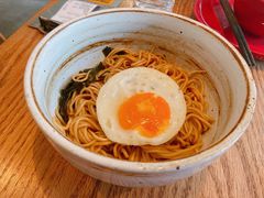 太阳蛋葱油拌面-面上有光