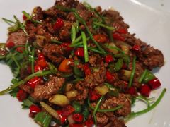 小炒黄牛肉-韶山冲湘菜馆(大明湖店)