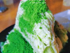 抹茶雪花冰-串妹花式冰粉(乐山总店)