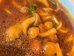民国菌菇红汤面-上海宝华喜来登酒店·采悦轩中餐厅