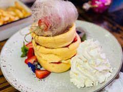 Nutella巧克力草莓松饼-MIKAKU(万达广场上海宝山店)