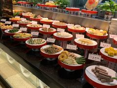 自助取餐区-令氏家外家周秦食府(高新店)