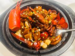 波士顿龙虾炒年糕-玫瑰厅上海菜(兴国路店)