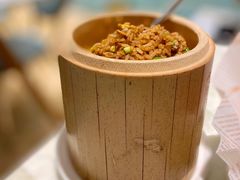 竹筒牛肉炒饭-孔雀云贵川·融合菜(长宁来福士店)