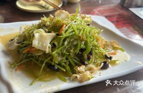 Scallion Oil Abalone Head