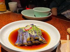 凉拌茄子-绿茶餐厅(蓝色港湾店)