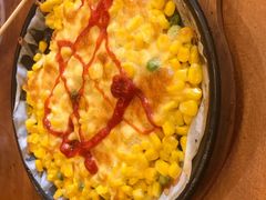 料理烤芝士玉米粒-老东镇啤酒屋海鲜加工·蒸汽海鲜·海鲜烧烤(台东店)