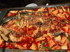 -探鱼·鲜青椒爽麻烤鱼(中天广场店)