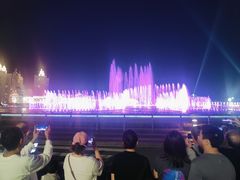 -大连星海广场音乐喷泉