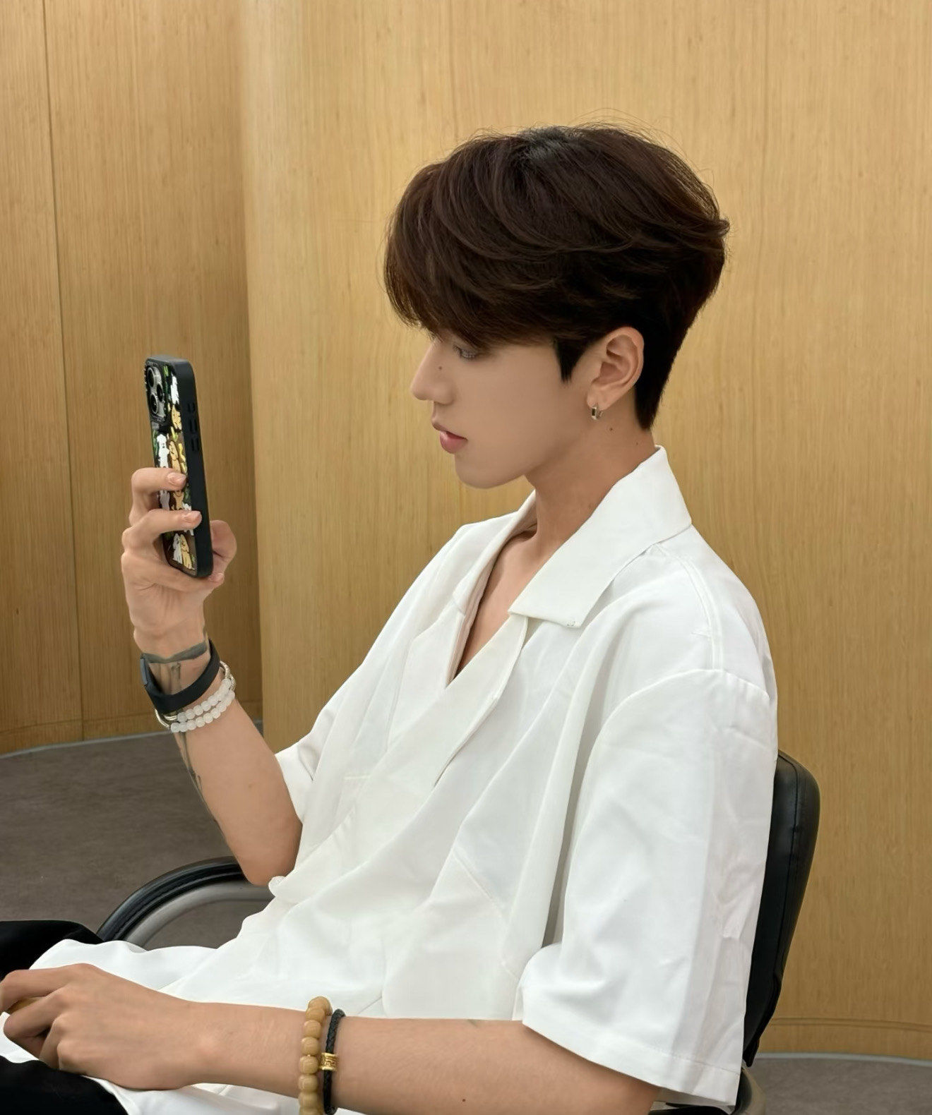 微粉碎盖男生韩系发型