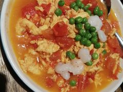虾仁番茄炒蛋-老头儿油爆虾(胜利河美食街店)