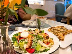 沙拉鸡肉-伊斯坦布尔土耳其清真咖啡餐厅