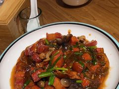 -东来菜馆•手抓海鲜家常菜•海鲜锅贴(鸽子窝店)