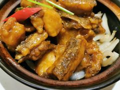 石斑鱼煲-戏台船坞海鲜排档