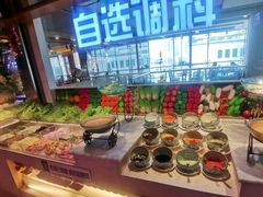 自助调料区-比特堡啤酒烤肉自助料理(和平店)