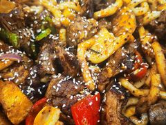 羊肉炕锅-夏都地标马一刀烤肉美食城