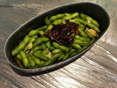 脆爽凉拌毛豆-靓靓蒸虾(中山公园店)