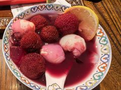 荔枝杨梅妃子饮-萬春金福下午茶(故宫店)