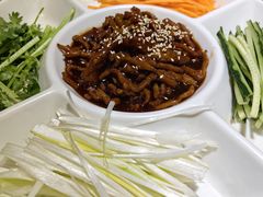 京酱肉丝-强氏喜阿婆粥饼店(鼓楼东街店)