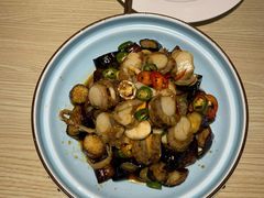 紫山茄拌扇贝-味莊·青岛菜(石老人店)