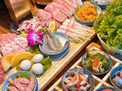 -明洞阿姨·韩式酱蟹烤肉·创意料理(三元桥店)