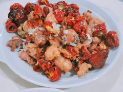 干煸鸡块-满口香饭店