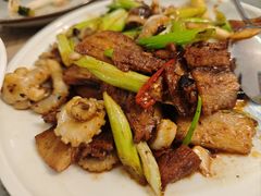 海鲜回锅肉-君霖海鲜私房菜(春柳店)