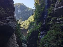 -龙水峡地缝景区