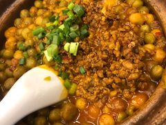 砂锅烂肉耙豌豆-罗妈砂锅(四川成都奎星楼店)
