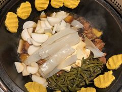 玉米贴饼-百事晟渔村木火铁锅炖(玉带湾店)