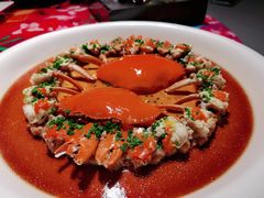 糟骨头黑豚肉碎蒸膏蟹-上海滩餐厅(BFC外滩金融中心店)