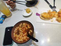 鲜茄牛肉通粉火腿炒蛋多士-和平馆·地道港澳茶餐厅(西门口店)