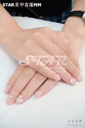 点击看大图 优雅小星纱-STAR美甲店