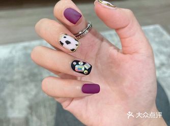打卡一口价78元任意款美甲店