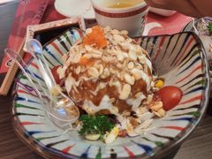 温泉蛋爆浆土豆泥-仙隐小鹿中华料理(南宁万象城店)