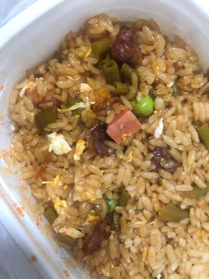 蛋炒饭(陆家嘴店)-"外卖点的,极度怀疑老板看不懂人话,我加料.