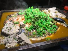 鲜青椒烤鱼-探鱼·鲜青椒爽麻烤鱼(银泰城店)