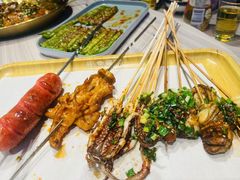 -街角等你.大连海鲜烧烤.经典铁板海鲜串(西安路店)