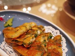 鲜虾韭菜煎饼-宝园酒家(美林M·LIVE天地东座店)