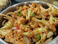 干锅有机菜花-清雅轩·清真菜·春饼•烤鸭(滑翔店)