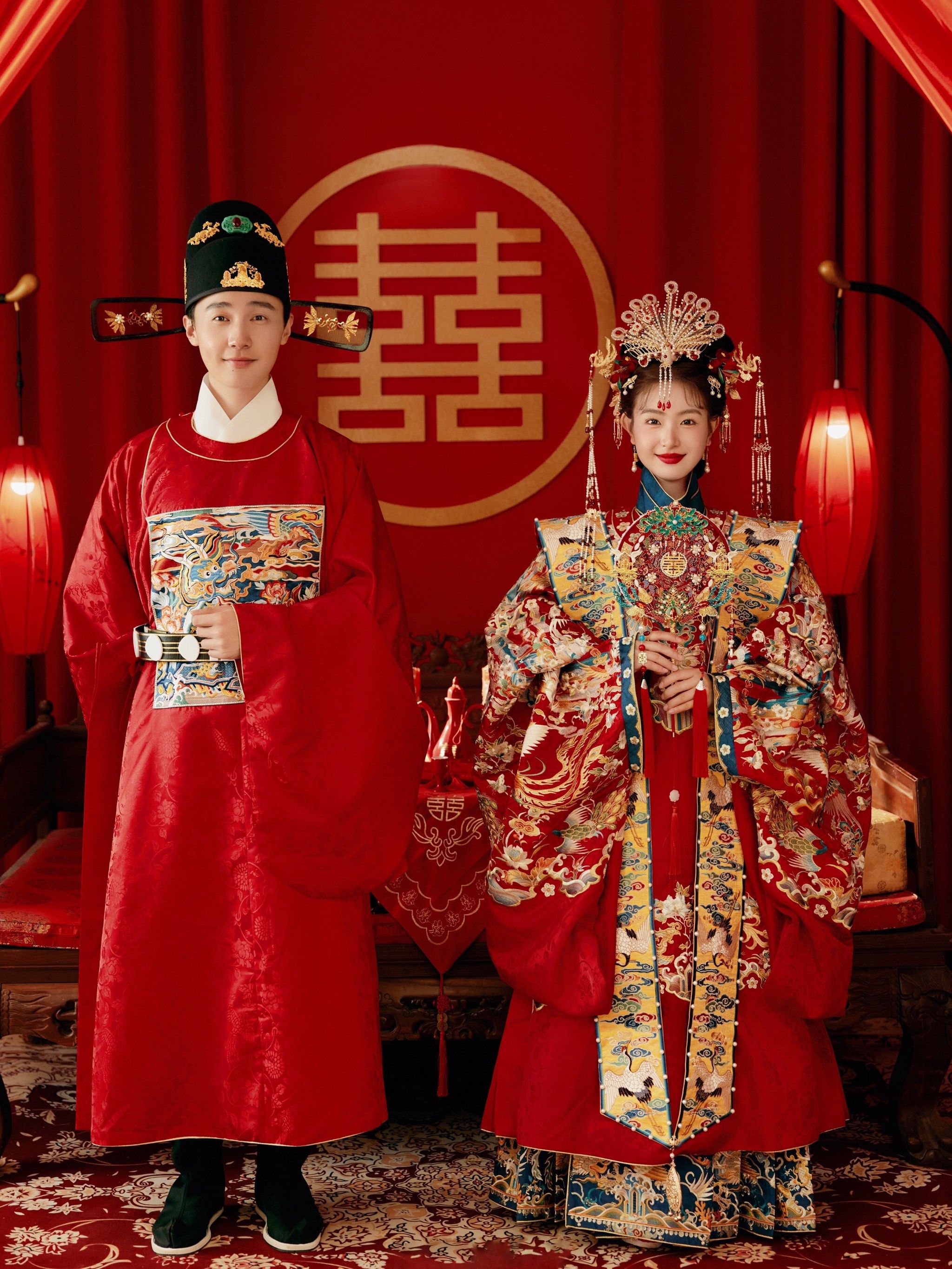 今朝结良缘♥️00后也爱的国风婚纱照