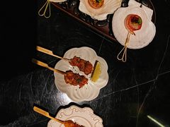 鱼籽酱雪白带子串-wann lounge 低温慢煮牛排·清吧