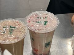 QQ草莓奶茶-1点点(岗顶店)